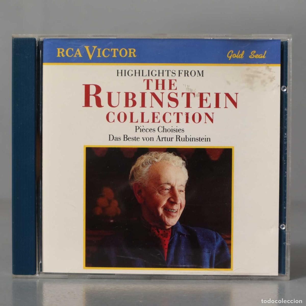 CDs de m&uacute;sica: CD. Artur Rubinstein &ndash; Highlights From The Rubinstein Collection - Foto 1
