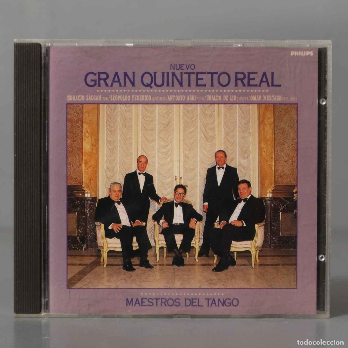 CDs de m&uacute;sica: CD. Gran Quinteto Real &ndash; Maestros Del Tango - Foto 1