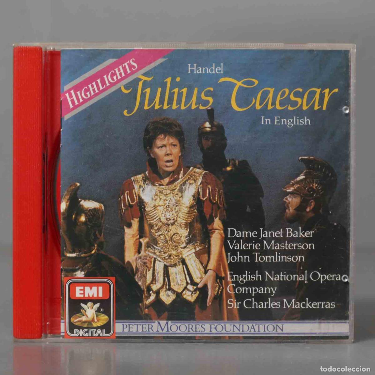 CDs de m&uacute;sica: CD. Mackerras &ndash; Julius Caesar. HANDEL - Foto 1