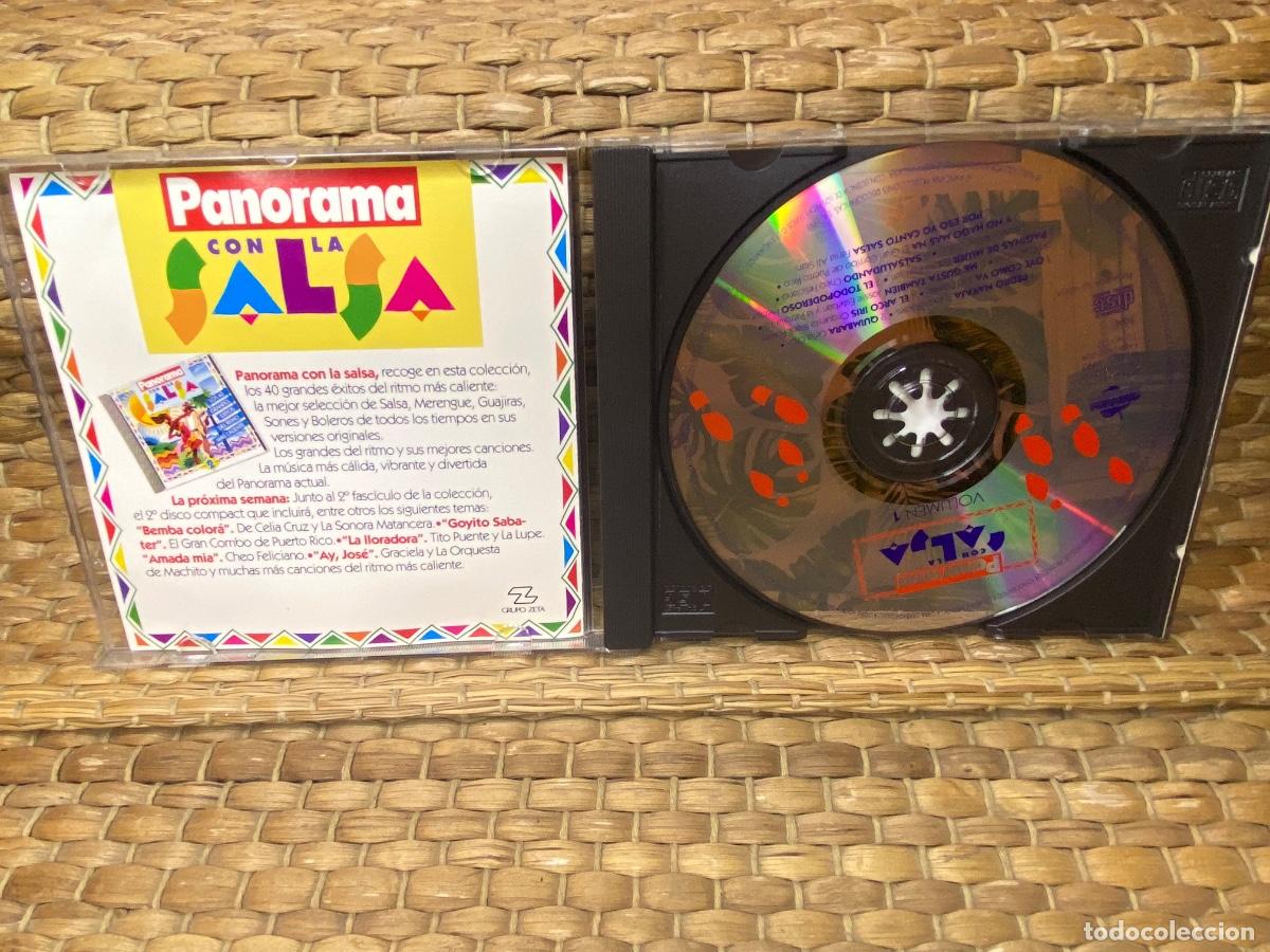 CDs de m&uacute;sica: 414 CD Panorama con la salsa - Los 40 grandes &eacute;xitos del ritmo m&aacute;s caliente - Foto 2