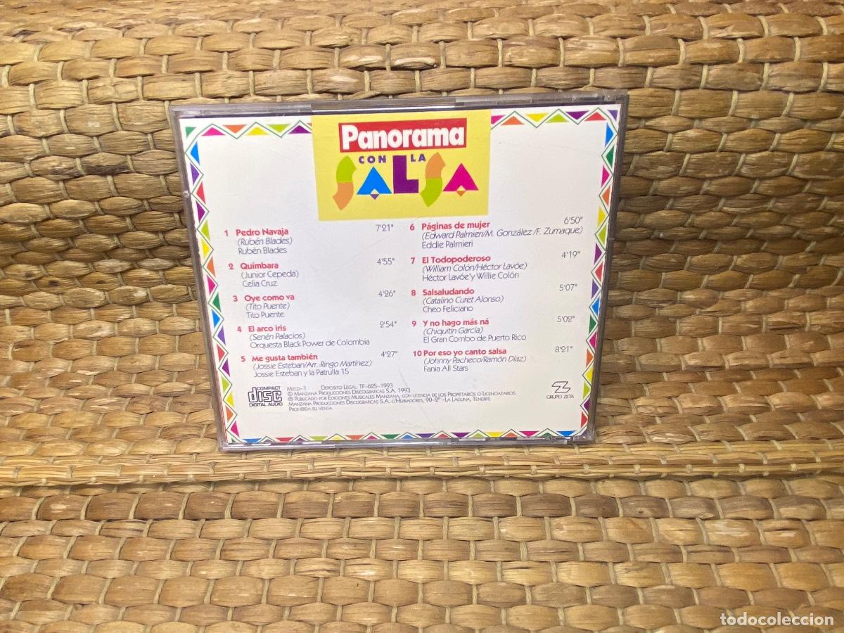 CDs de m&uacute;sica: 414 CD Panorama con la salsa - Los 40 grandes &eacute;xitos del ritmo m&aacute;s caliente - Foto 3