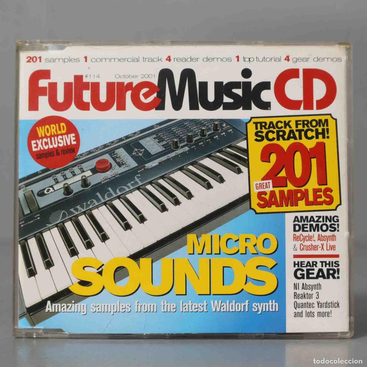 CDs de m&uacute;sica: CD. FUTURE MUSIC CD. MICRO SOUNDS - Foto 1