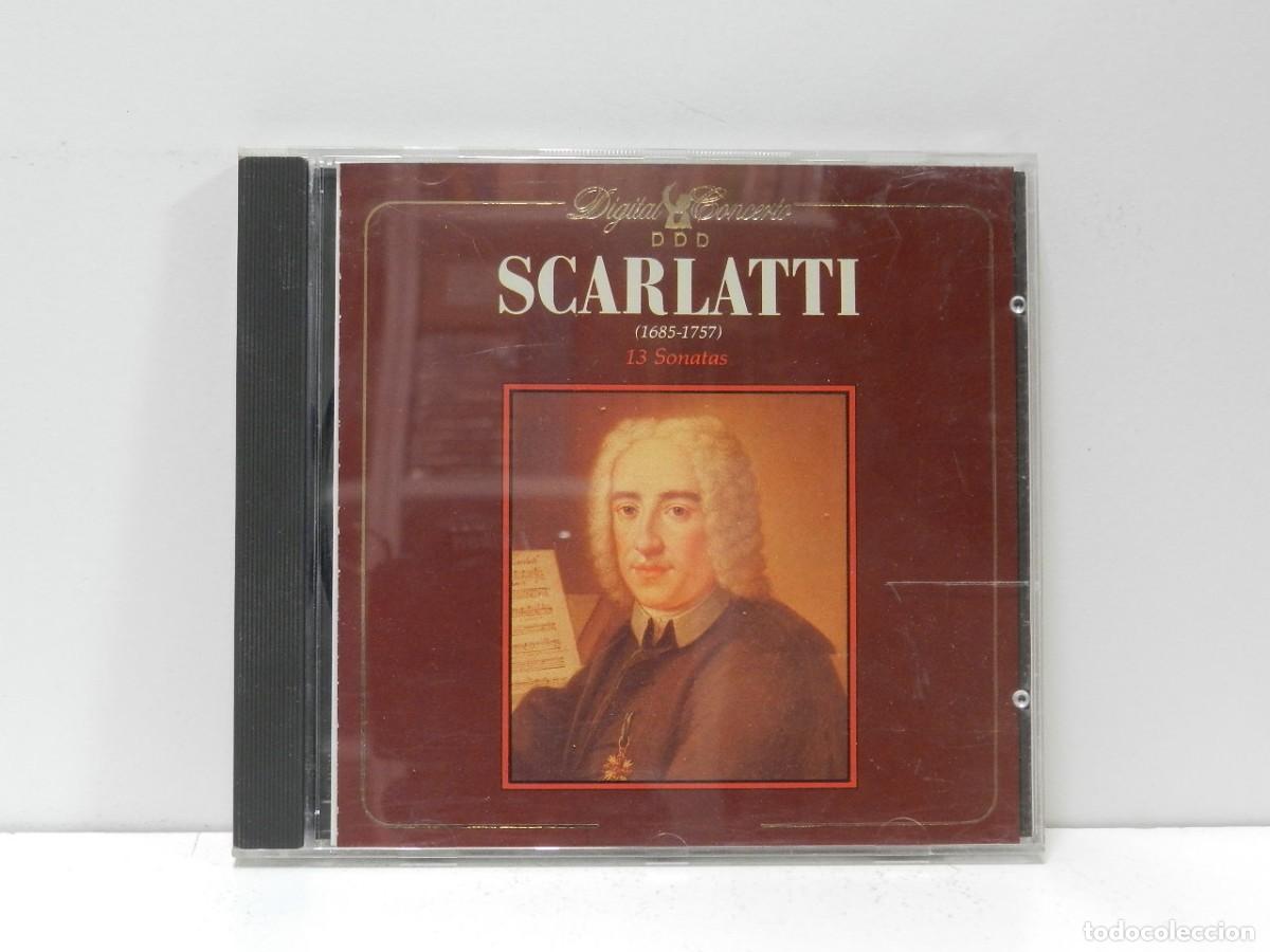 CDs de m&uacute;sica: DISCO CD. Scarlatti &ndash; 13 Sonatas. COMPACT DISC. - Foto 1