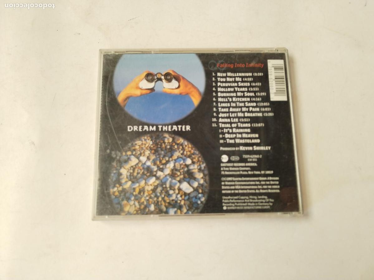 CDs de m&uacute;sica: CD DREAM THEATER FALLING INTO INFINITY- c126 - Foto 3