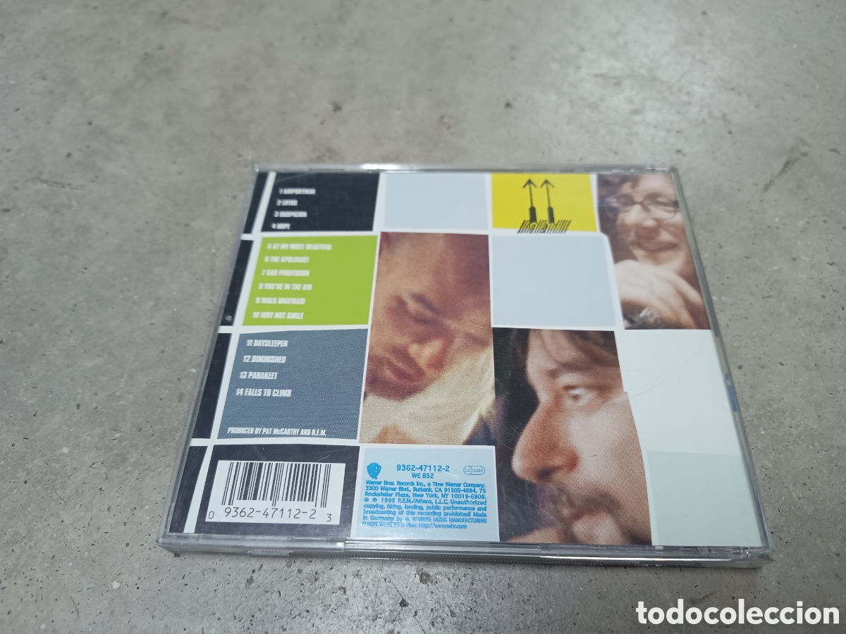 CDs de m&uacute;sica: REM - UP (CD, WARNER BROS RECORDS 1998) - Foto 2