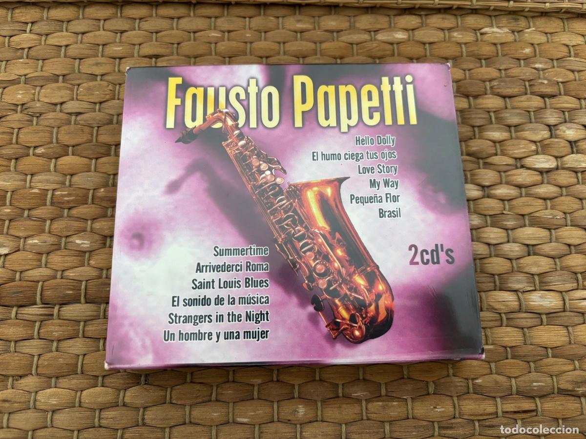 CDs de m&uacute;sica: 441 CD (( PRECINTADO )) Fausto Papetti 2CDs - Foto 1