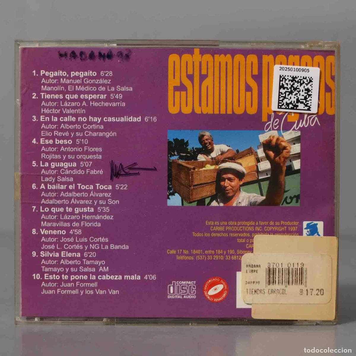 CDs de m&uacute;sica: CD. Various &ndash; Estamos Pegaos - Salsa de Cuba - Foto 2