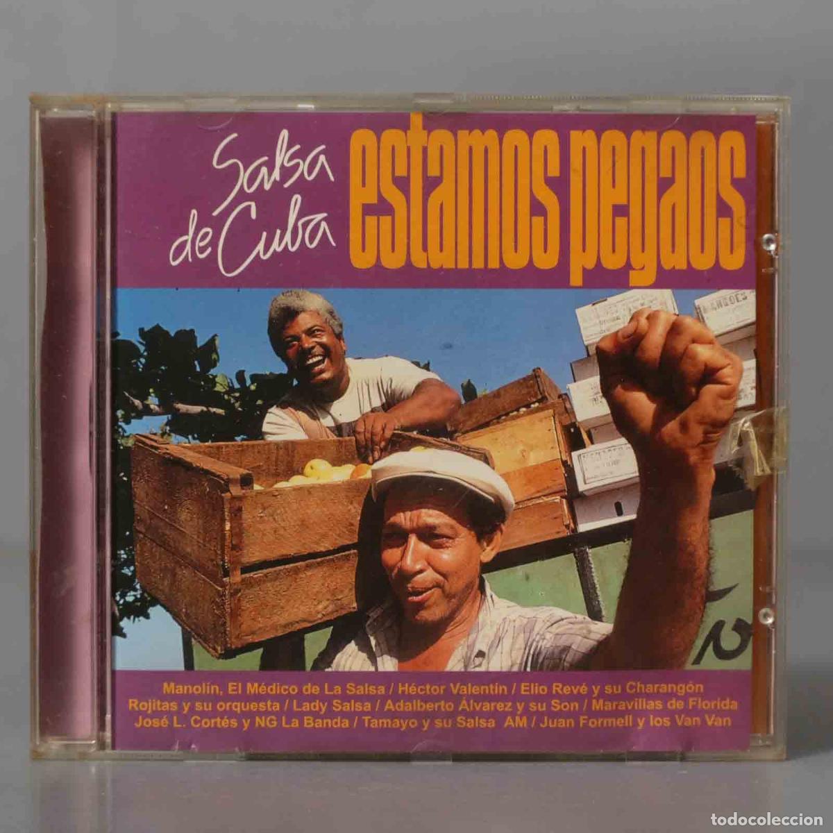 CDs de m&uacute;sica: CD. Various &ndash; Estamos Pegaos - Salsa de Cuba - Foto 1