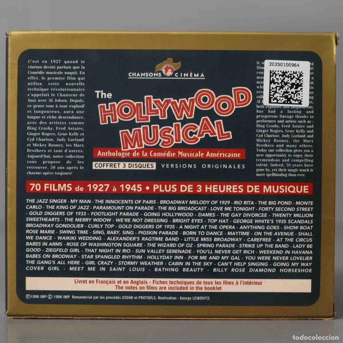 CDs de m&uacute;sica: CD. Hollywood Musical 1927-45 - Foto 2