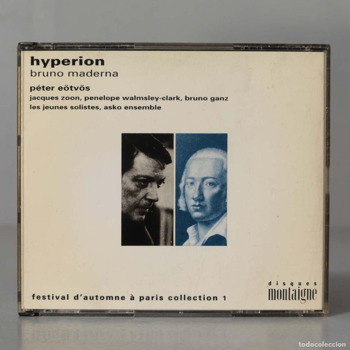 CDs de m&uacute;sica: CD. Bruno Maderna: Hyperion EOTVOS - Foto 1