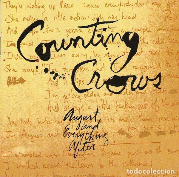 CDs de m&uacute;sica: Counting Crows &ndash; August And Everything After - CD - Foto 1