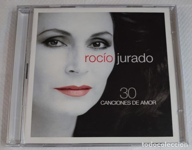 CDs de m&uacute;sica: ROCIO JURADO, 30 CANCIONES DE AMOR, DOBLE DISCO CD, COMPACT DISC - Foto 1