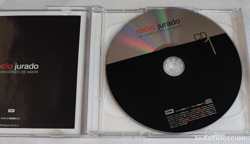CDs de m&uacute;sica: ROCIO JURADO, 30 CANCIONES DE AMOR, DOBLE DISCO CD, COMPACT DISC - Foto 3