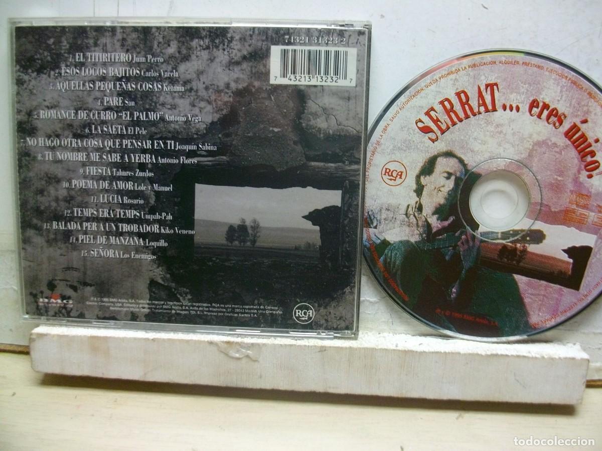 CDs de m&uacute;sica: Serrat...Eres Unico! CD - Foto 2