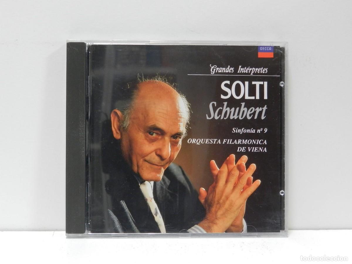 CDs de m&uacute;sica: DISCO CD. Solti &ndash; Schubert - Grandes Int&eacute;rpretes. COMPACT DISC. - Foto 1