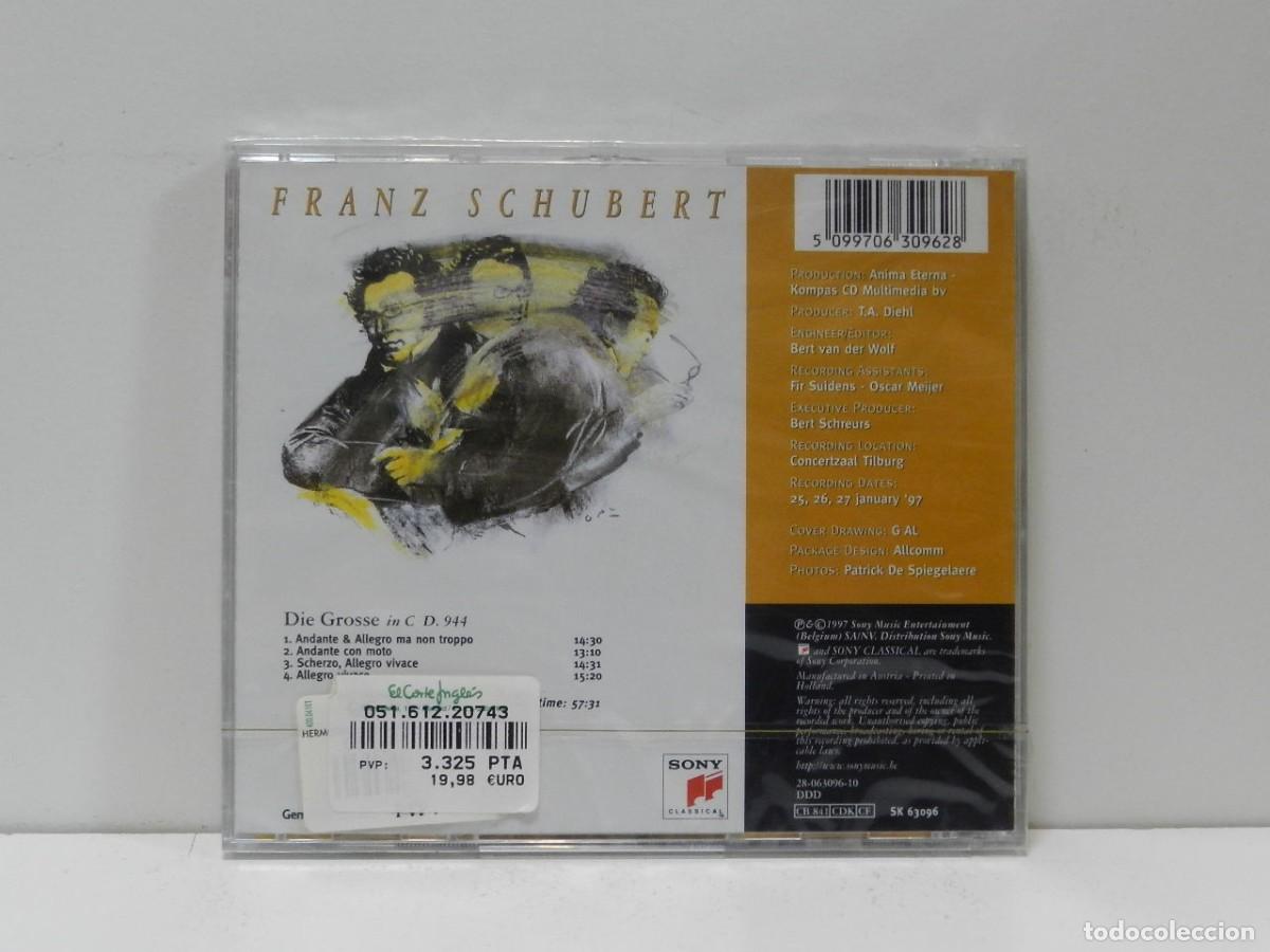 CDs de m&uacute;sica: DISCO CD. Schubert &ndash; Die Grosse In C D.944. COMPACT DISC. - Foto 2
