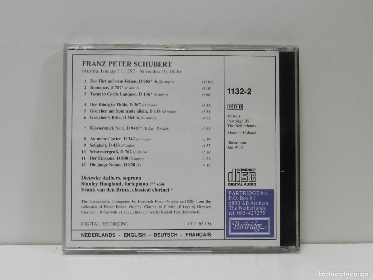 CDs de m&uacute;sica: DISCO CD. Schubert &ndash; Schubertiade. COMPACT DISC. - Foto 2