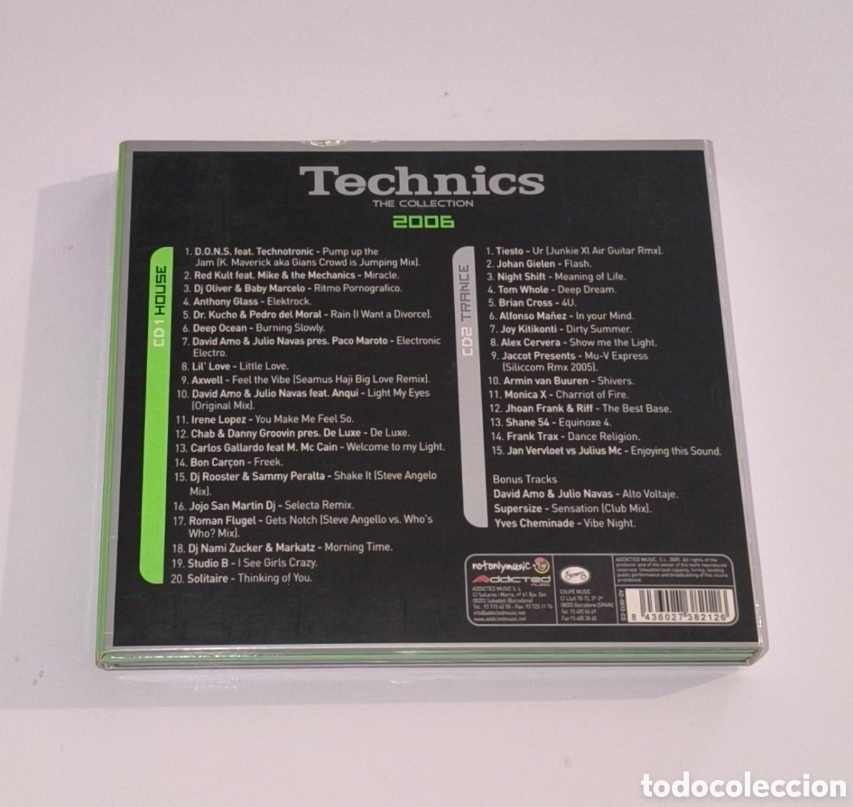 CDs de m&uacute;sica: RECOPILATORIO / 2CD 2005 / TECHNICS - THE COLLECTION 2006 - Foto 3