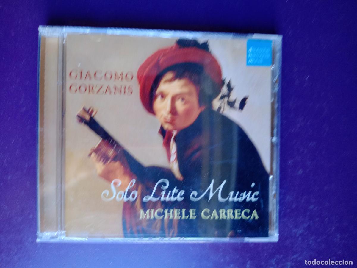 CDs de M&uacute;sica: Giacomo Gorzanis, Michele Carreca &lrm;&ndash; Solo Lute Music - CD HARMONIA MUNDI 2017 - clasica renacimiento