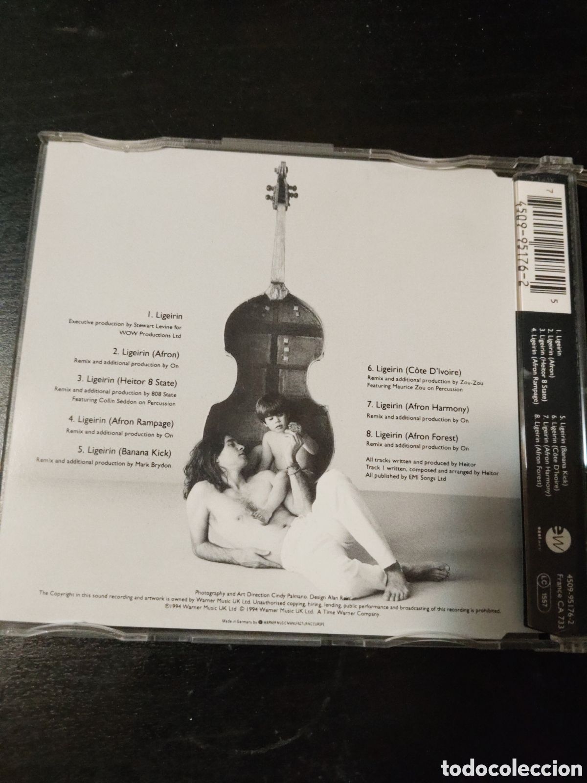 CDs de m&uacute;sica: Heitor&nbsp;&ndash;&nbsp;Ligeirin CD maxi single 1994 - Foto 3