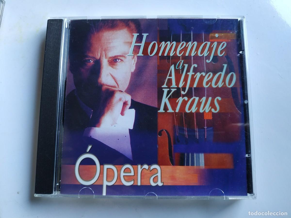 CDs de m&uacute;sica: CD HOMENAJE A ALFREDO KRAUS OPERA - Foto 1