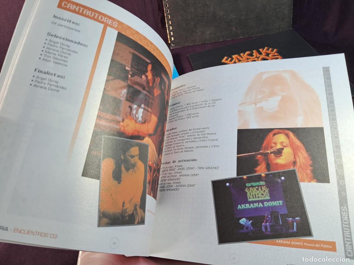 CDs de m&uacute;sica: ENCUENTROS DE NAVARRA- PACK 2002 Y 2003-DIGIPACKS - Foto 3