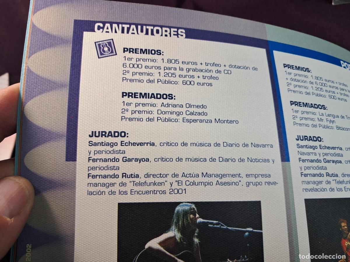 CDs de m&uacute;sica: ENCUENTROS DE NAVARRA- PACK 2002 Y 2003-DIGIPACKS - Foto 10