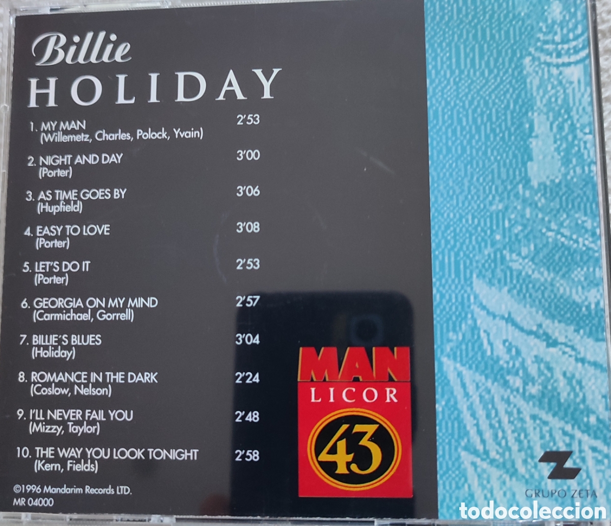 CDs de m&uacute;sica: JAZZ DO IT - &rdquo;Billie HOLIDAY&rdquo; - Foto 2