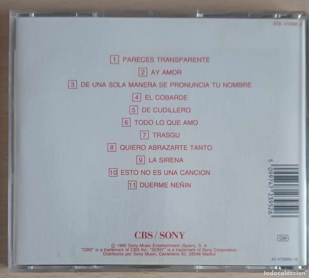 CDs de m&uacute;sica: VICTOR MANUEL- Ay Amor (CD) - Foto 3