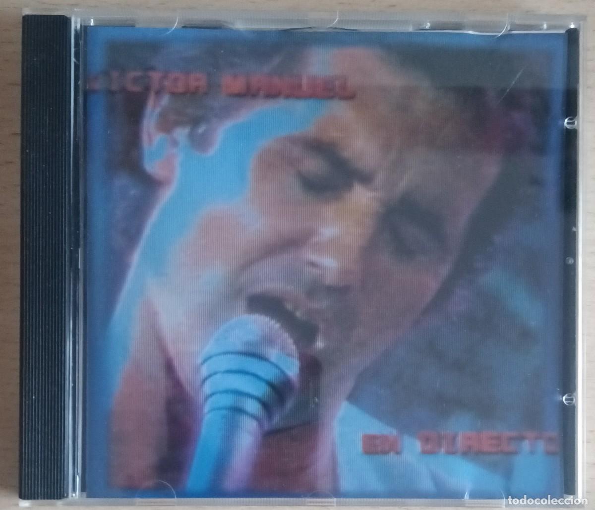 CDs de m&uacute;sica: VICTOR MANUEL- En Directo (CD) - Foto 1