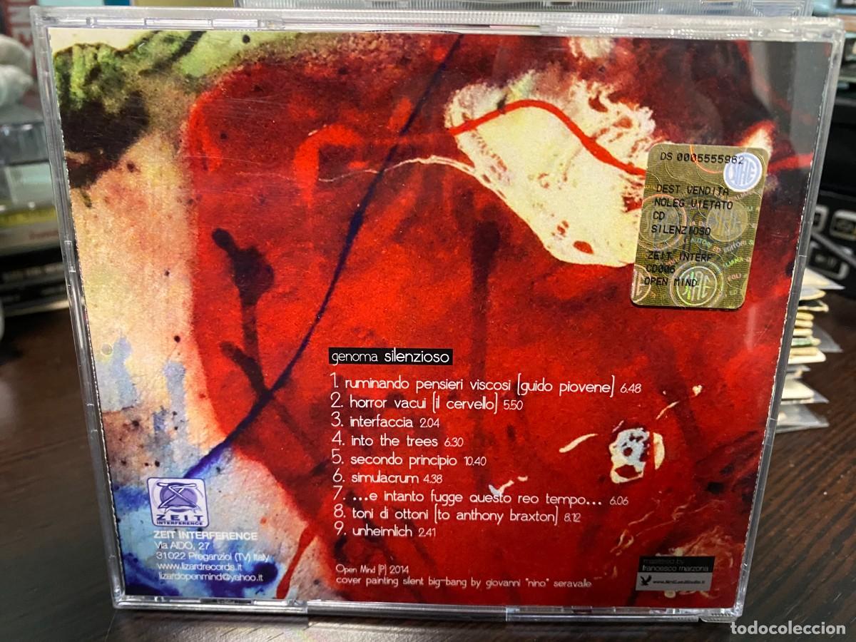 CDs de m&uacute;sica: Genoma - Silenzioso (CD, Album) - Foto 2