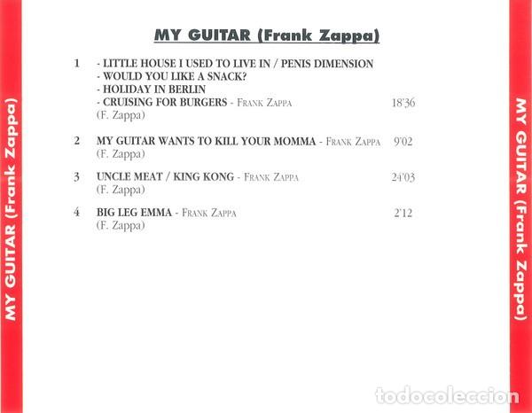 CDs de m&uacute;sica: Frank Zappa - My Guitar - Foto 2