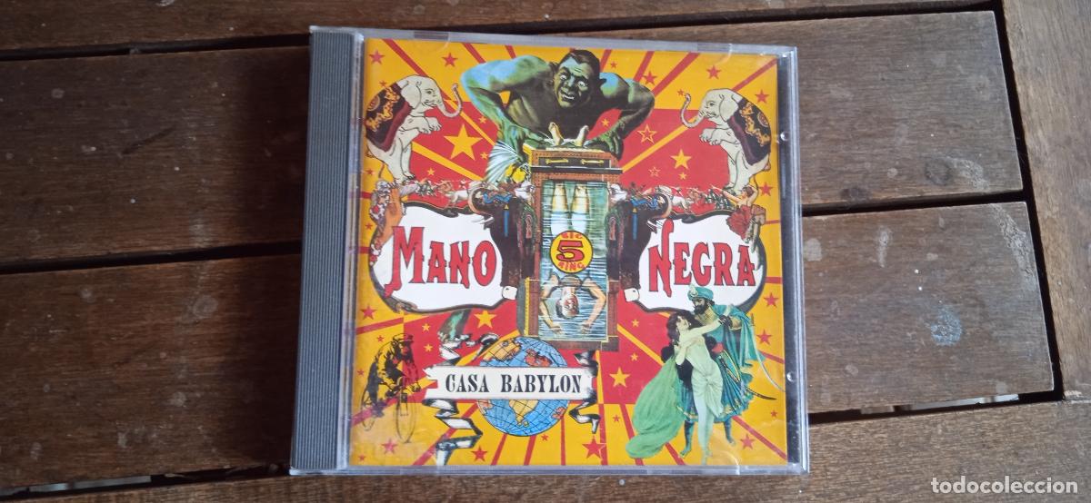 CDs de m&uacute;sica: Cd Mano negra. Casa babylon. Se&ntilde;or matanza - Foto 1