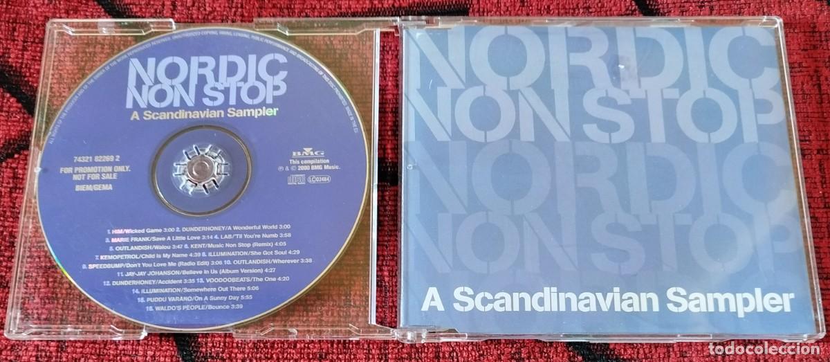 CDs de m&uacute;sica: NORDIC NON STOP: A SCANDINAVIAN SAMPLER 2000 UK CD PROMOCIONAL HIM Outlandish LAB