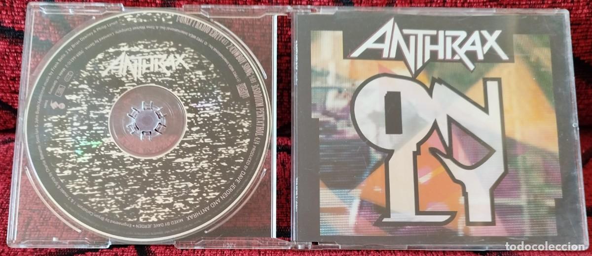 CDs de m&uacute;sica: ANTHRAX ** Only ** 1993 CD SINGLE ALEMANIA - Foto 1