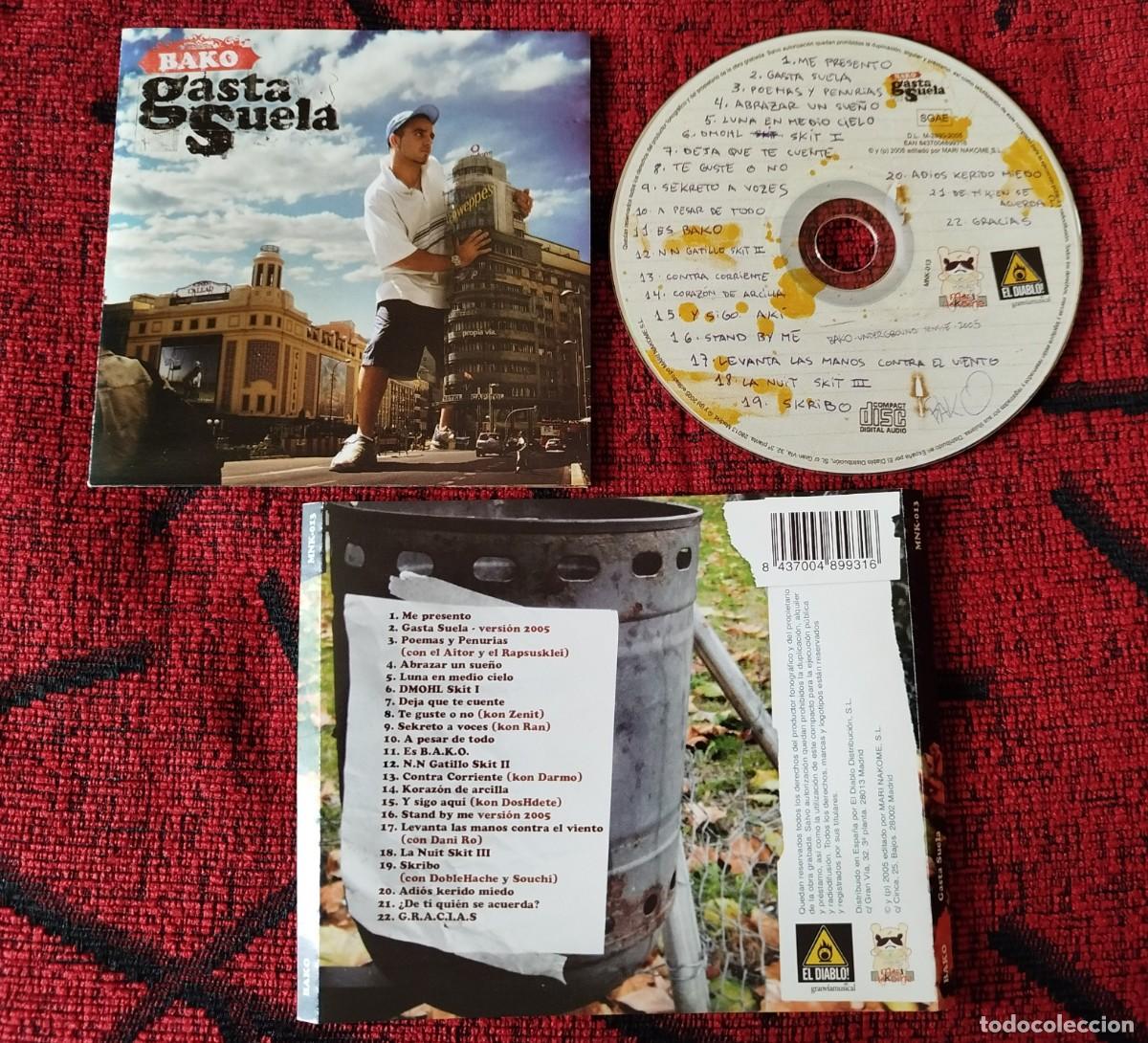 CDs de m&uacute;sica: BAKO ** Gasta suela ** CD 2005 - Foto 1