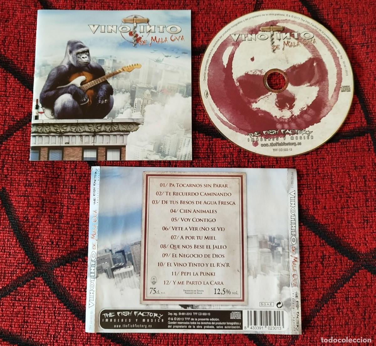 CDs de m&uacute;sica: VINO TINTO ** De Mala Uva ** CD 2013 - Foto 1