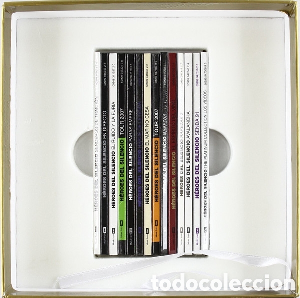 CDs de m&uacute;sica: H&eacute;roes del silencio obras completas - Foto 4
