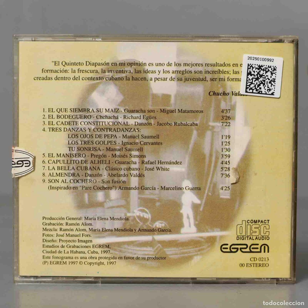 CDs de m&uacute;sica: CD. DIAPASON SON... DE ALMENDRA - Foto 2