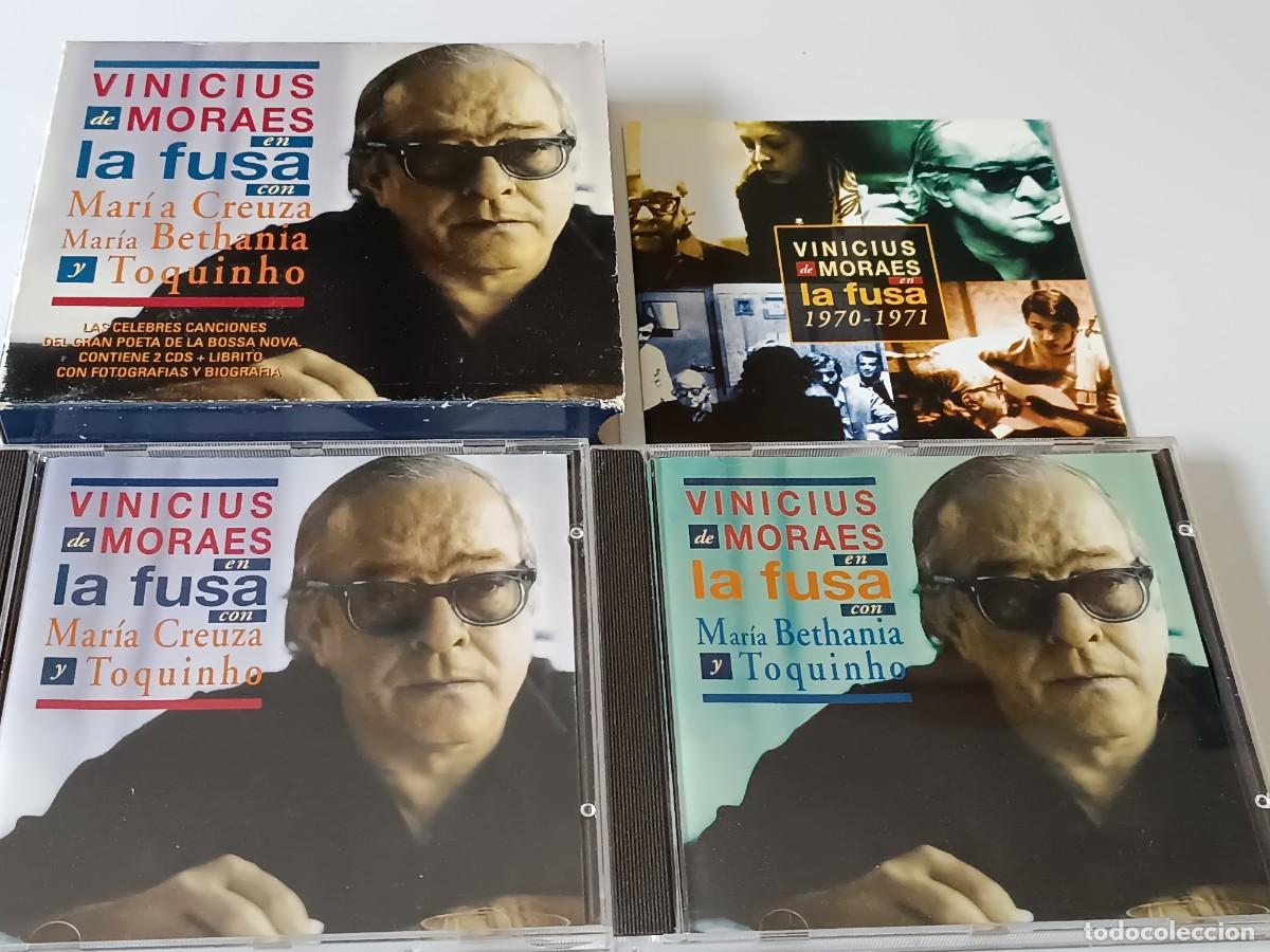 CDs de m&uacute;sica: 2 CD VINICIUS MORAES EN LA FUSA - Foto 1