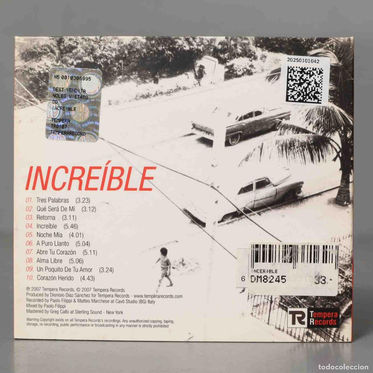 CDs de m&uacute;sica: CD. INCRE&Iacute;BLE ADELITA RAMOS - Foto 2