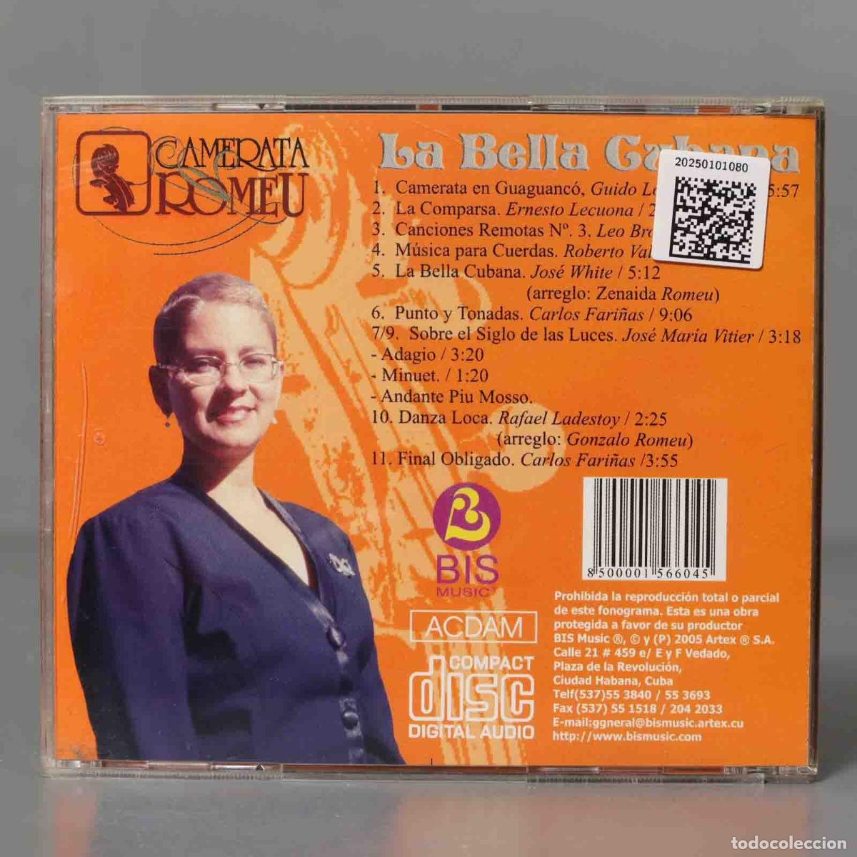 CDs de m&uacute;sica: CD. Bella cubana - Lecuona - Farinas - Foto 2