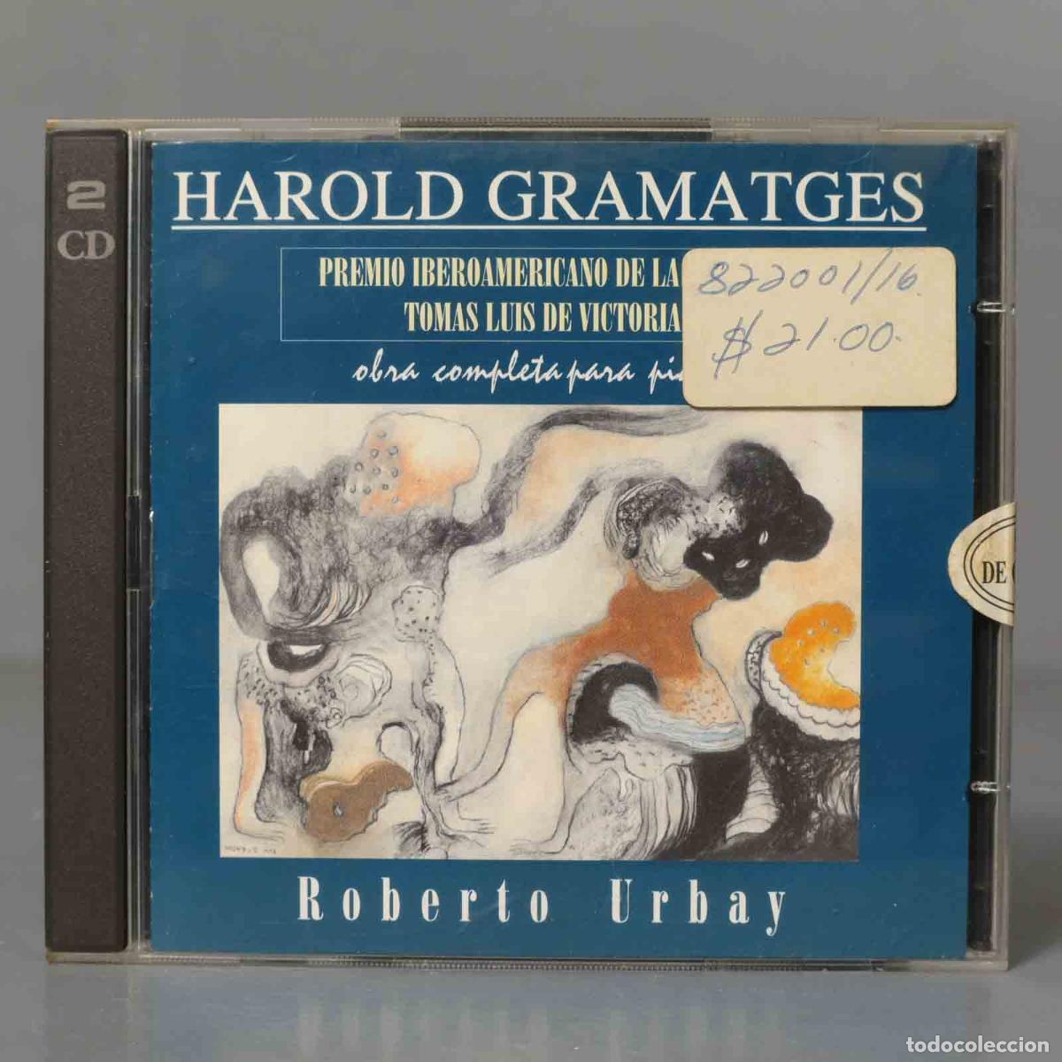 CDs de m&uacute;sica: CD. Harold Gramatges: Obra completa para piano