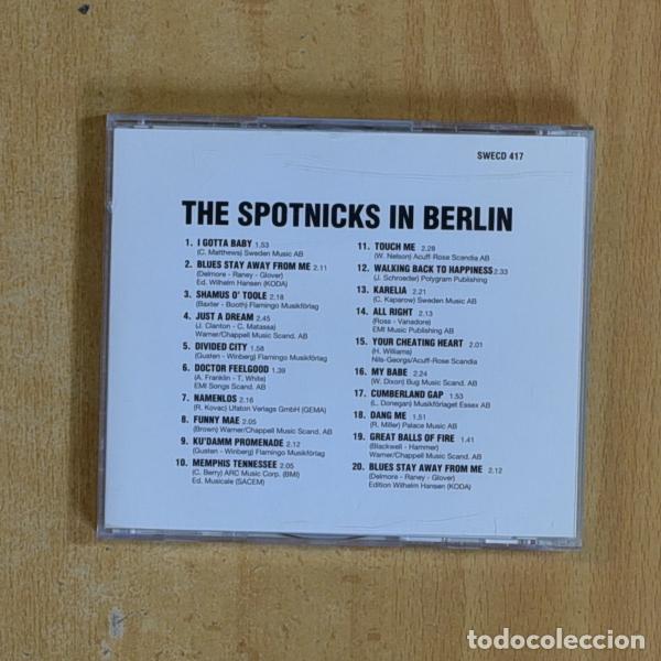 CDs de m&uacute;sica: THE SPOTNICKS - IN BERLIN - CD - Foto 2