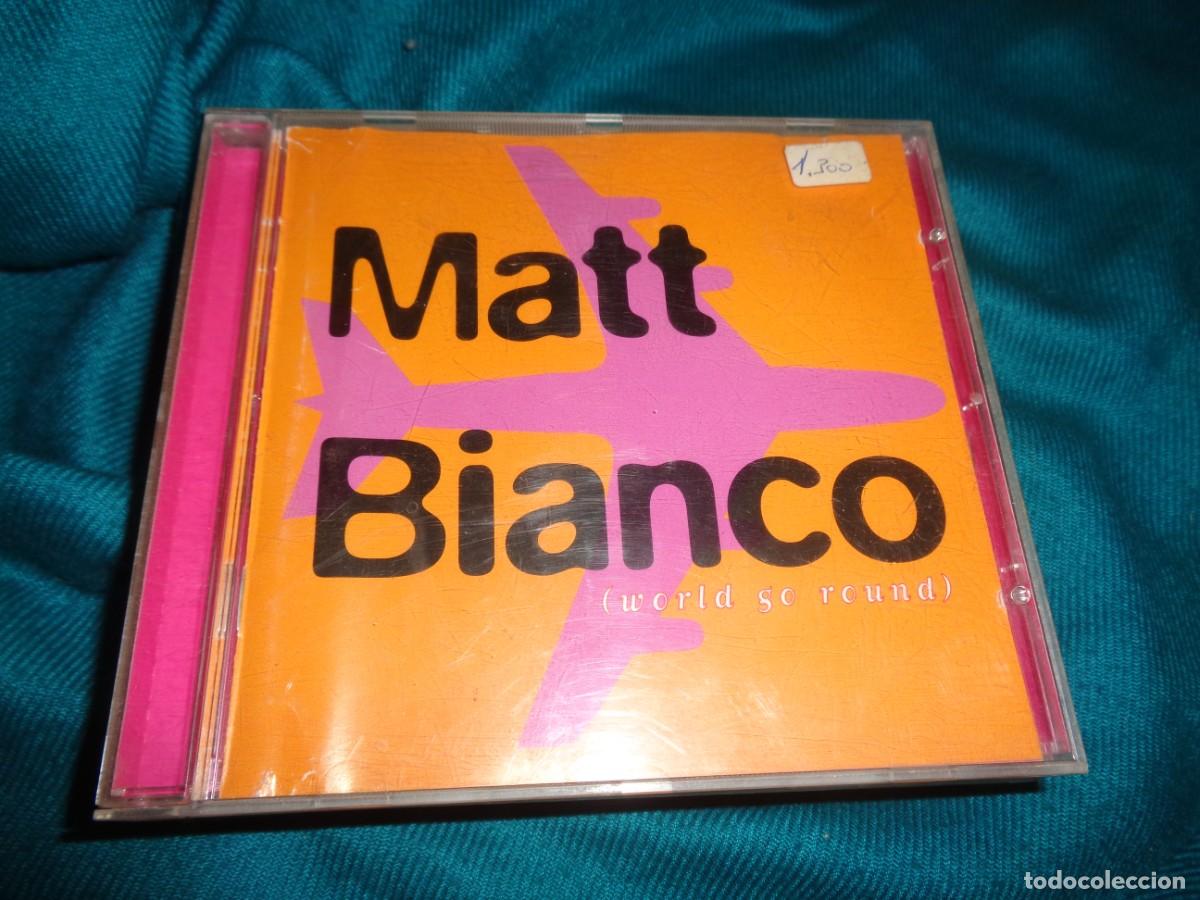 CDs de m&uacute;sica: MATT BIANCO. WORLD GO ROUND. CD. - Foto 1