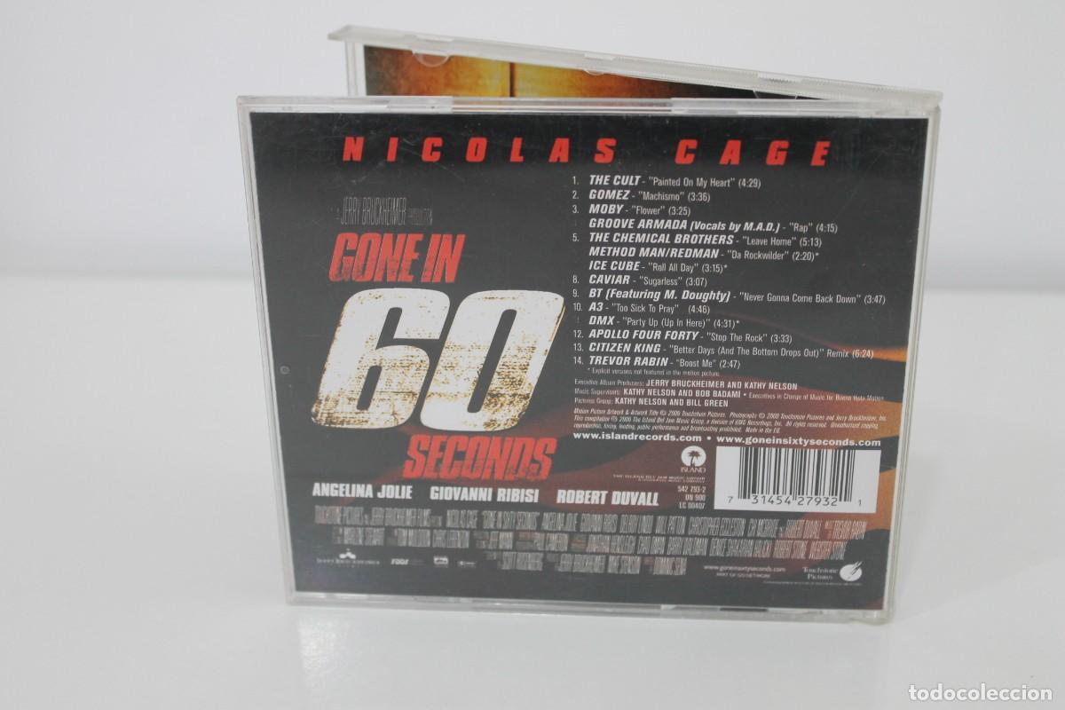 CDs de m&uacute;sica: GONE IN 60 SECONDS CD BSO - Foto 3