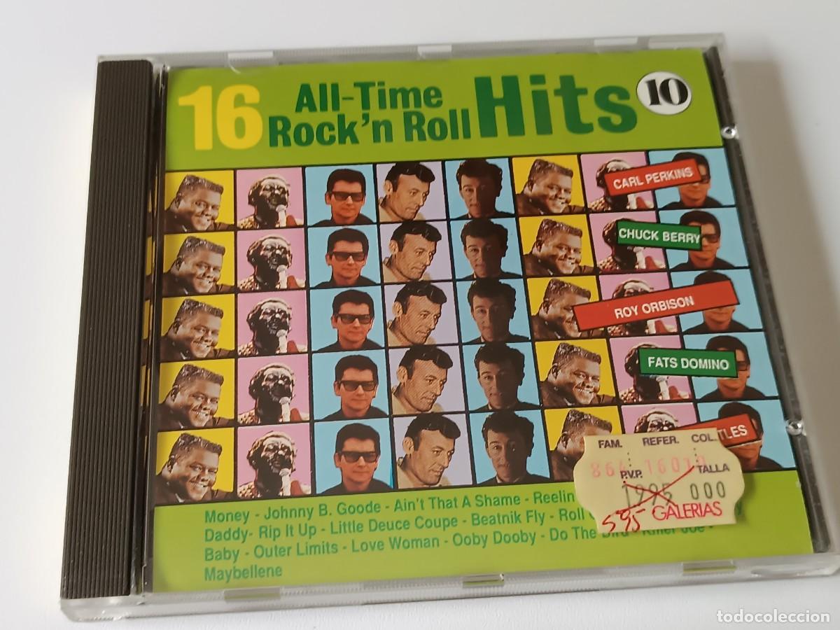 CDs de m&uacute;sica: CD 16 ALL TIME ROCK&acute;N&acute;ROLL HITS - Foto 1