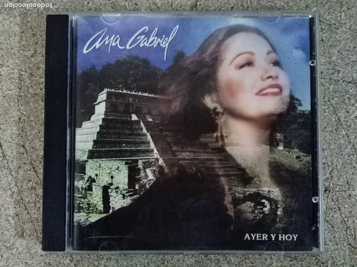 CDs de m&uacute;sica: CD Ana Gabriel.Ayer y Hoy - Foto 1