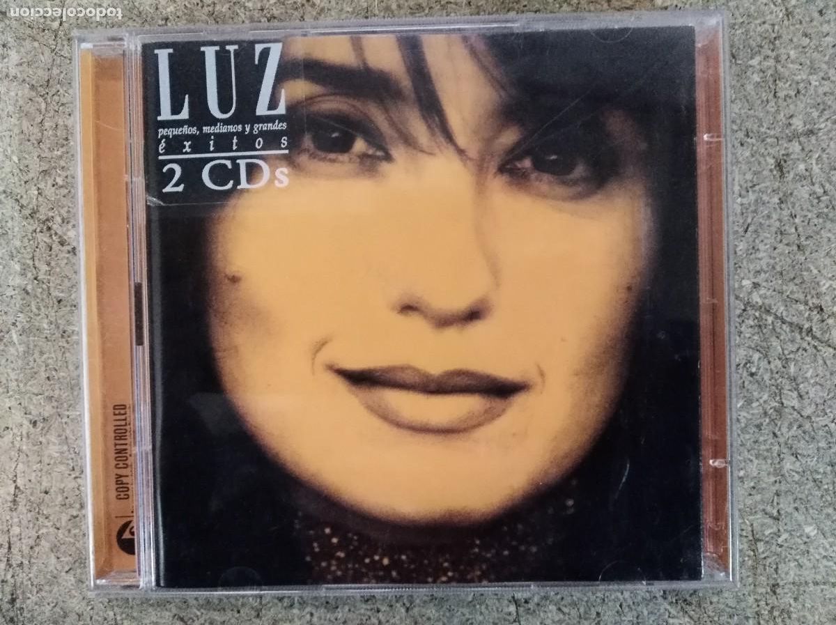 CDs de m&uacute;sica: CD Luz .Peque&ntilde;os, Medianos y Grandes Exitos. 2 Discos - Foto 1