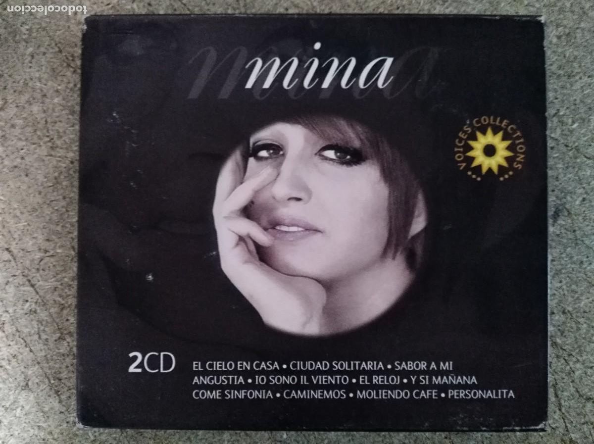 CDs de m&uacute;sica: CD Mina.Voices Collector.2 Discos - Foto 1